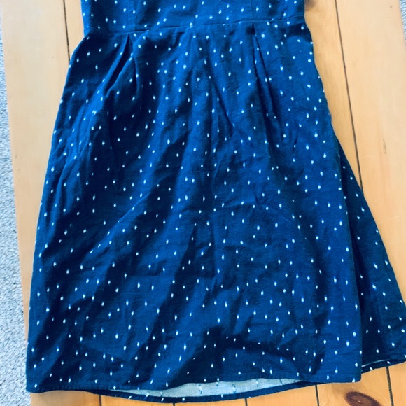 Old Navy strapless navy blue dress size 4 - Picture 3 of 6